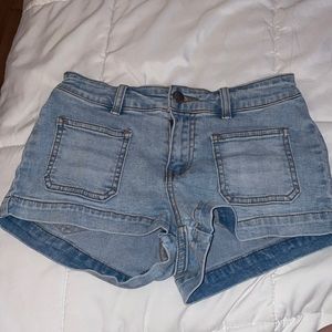 Billabong denim short shorts